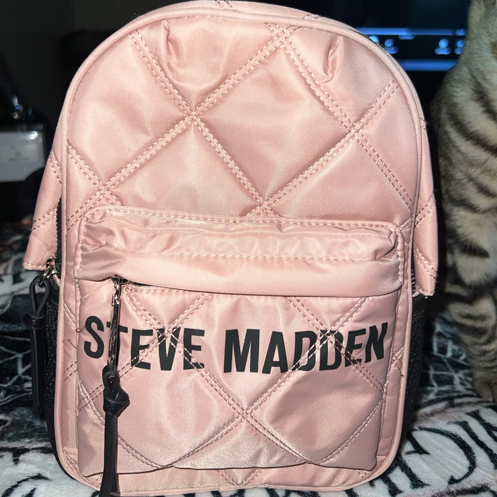 Steve Madden Pink Backpack Chic and Functional
